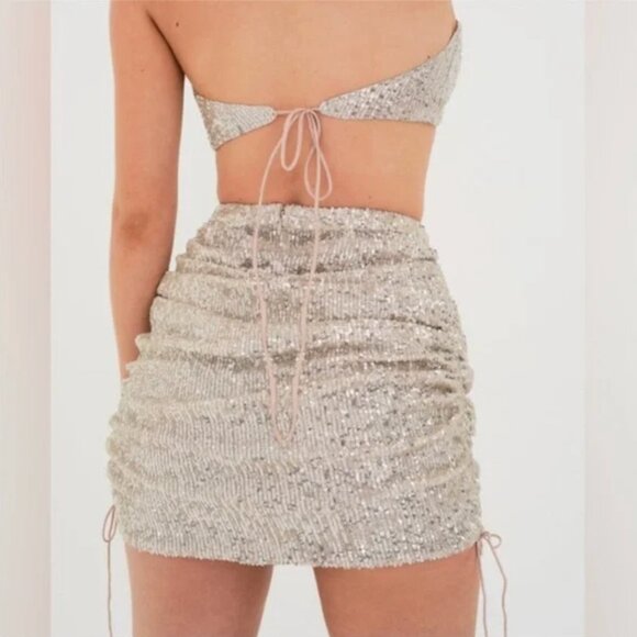 For Love & Lemons Candice Mini Skirt - Picture 6 of 6